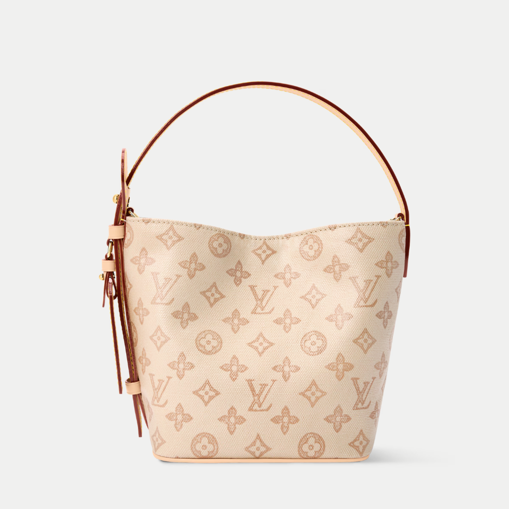LV All in BB Monogram Origine Lin Tote Bag