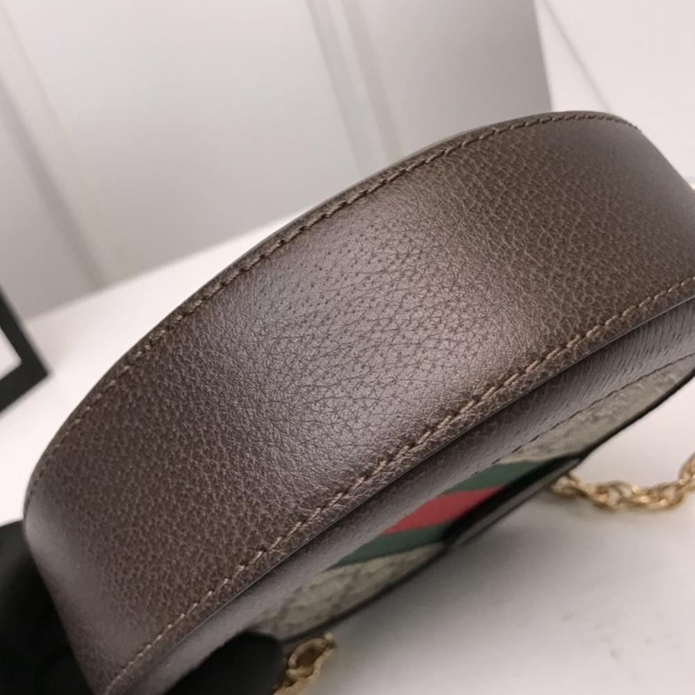 Gucci Ophidia Mini GG Round Shoulder Bag