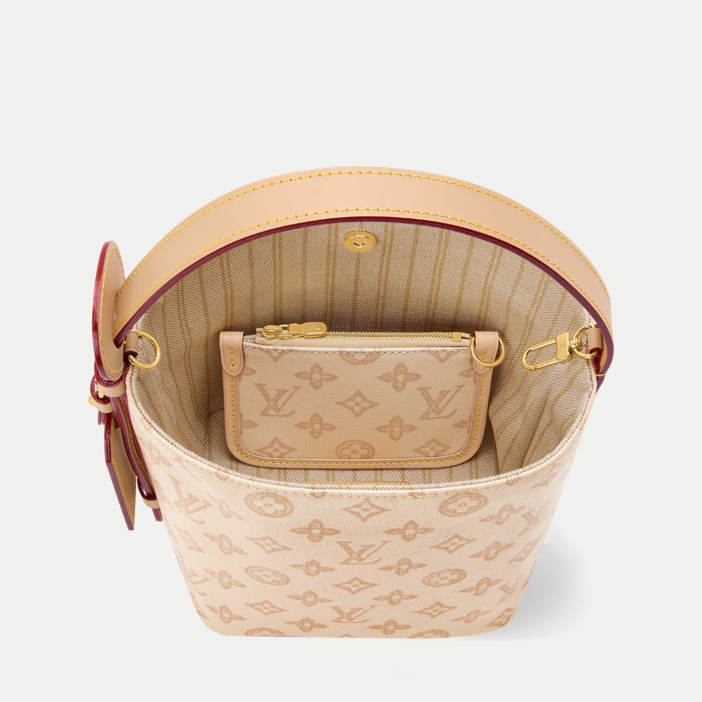 LV All in BB Monogram Origine Lin Tote Bag