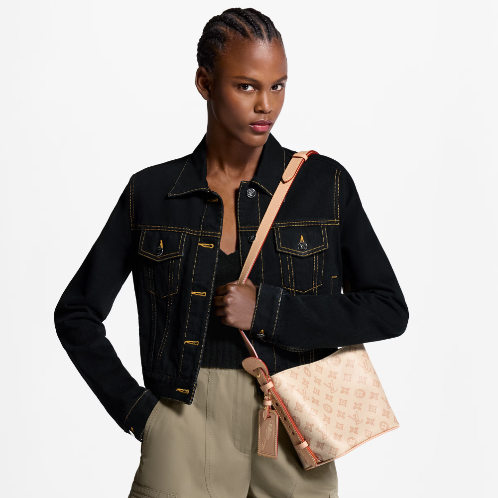 LV All in BB Monogram Origine Lin Tote Bag