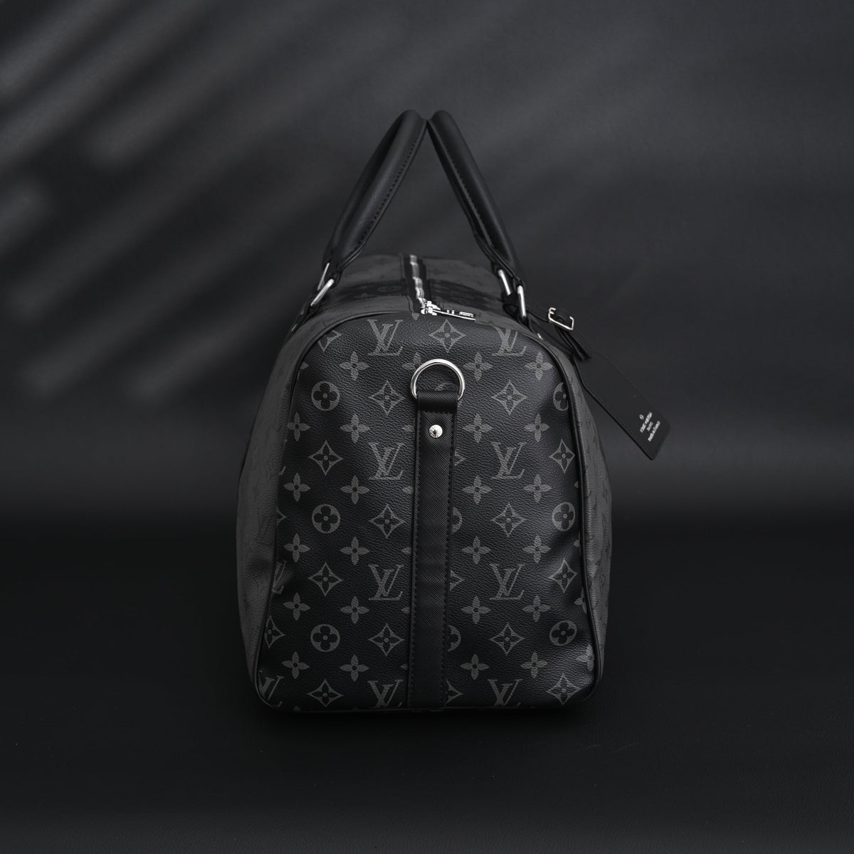 Louis Vuitton Keepall Bandoulière 45 Monogram Eclipse Travel Bag