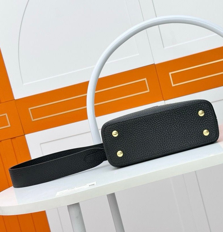 LV Capucines Mini Black Handbag