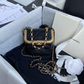 Chanel Small Kiss-Lock Bag - Black
