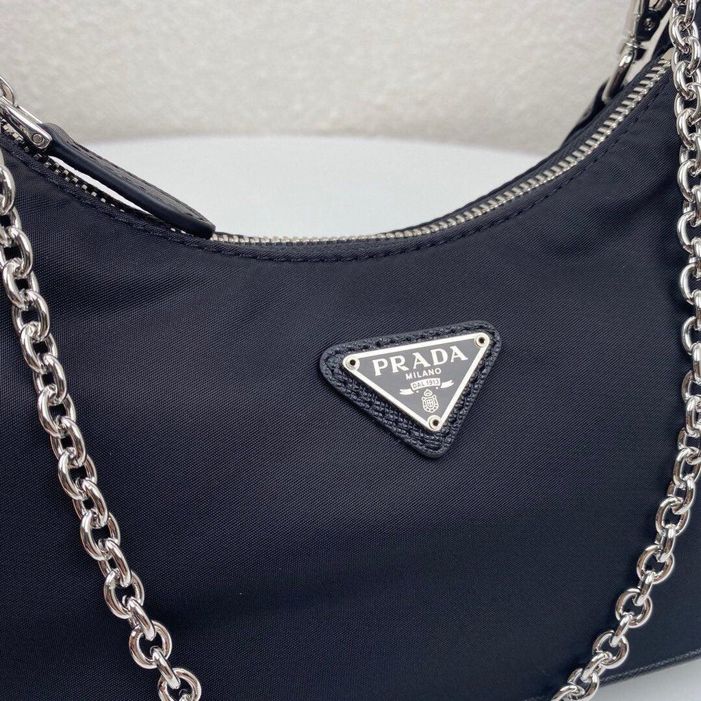 Prada Re-Edition 2005 Re Nylon Bag - Black