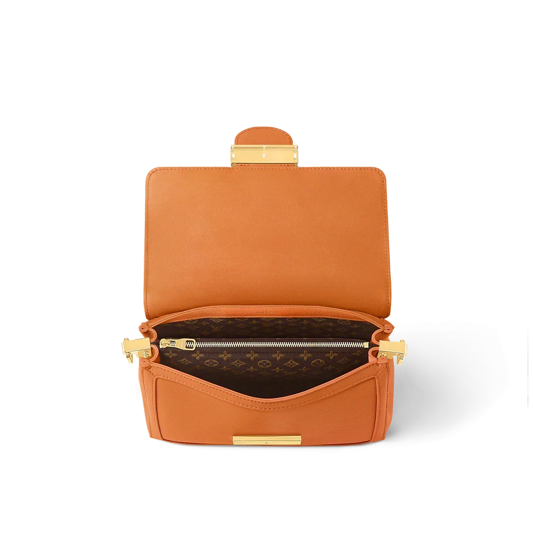 Louis Vuitton Dauphine Soft MM Apricot Handbag