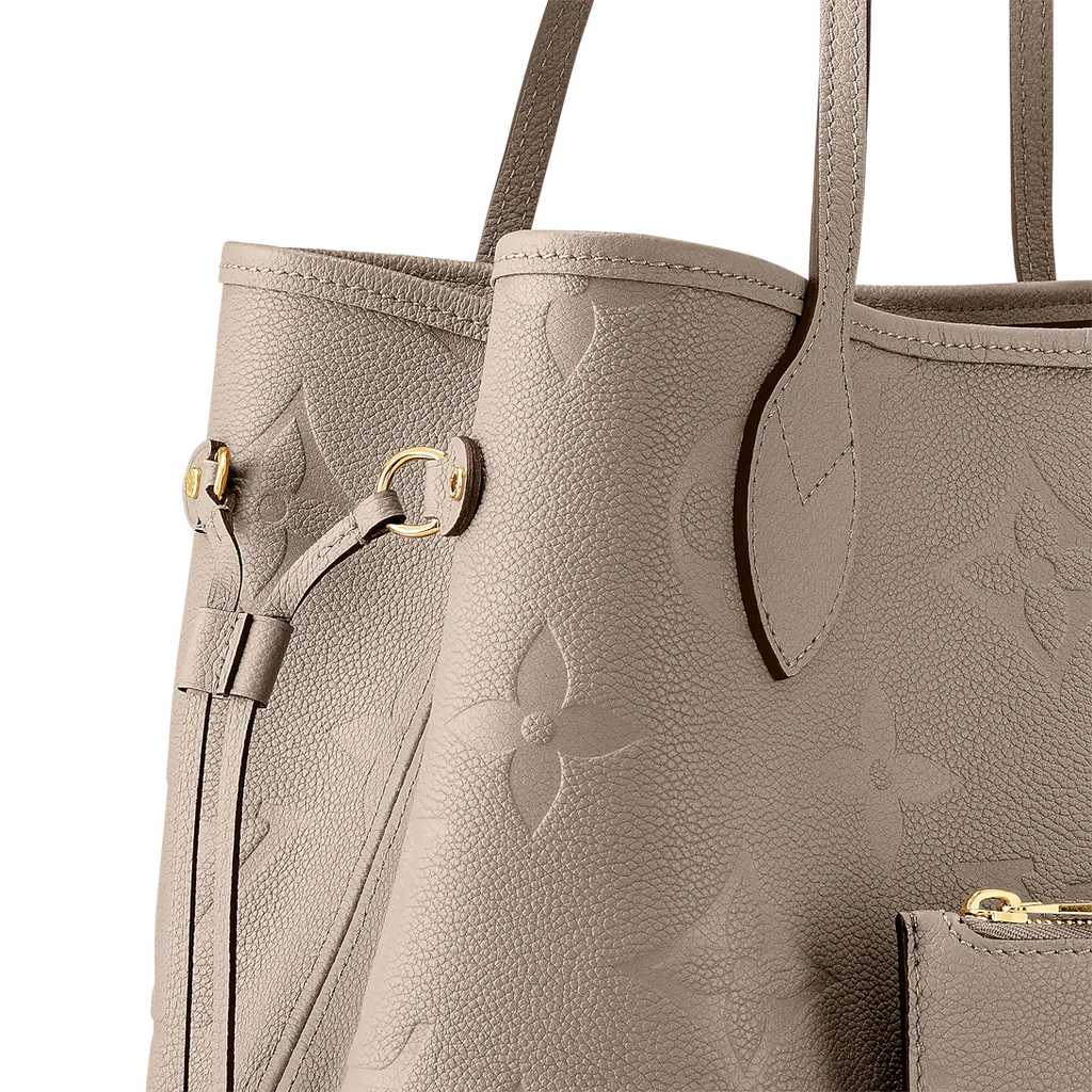 Louis Vuitton Neverfull MM Tourterelle Gray Tote Bag