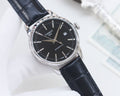 Tissot Silver Black Dial Strap Watch — hero